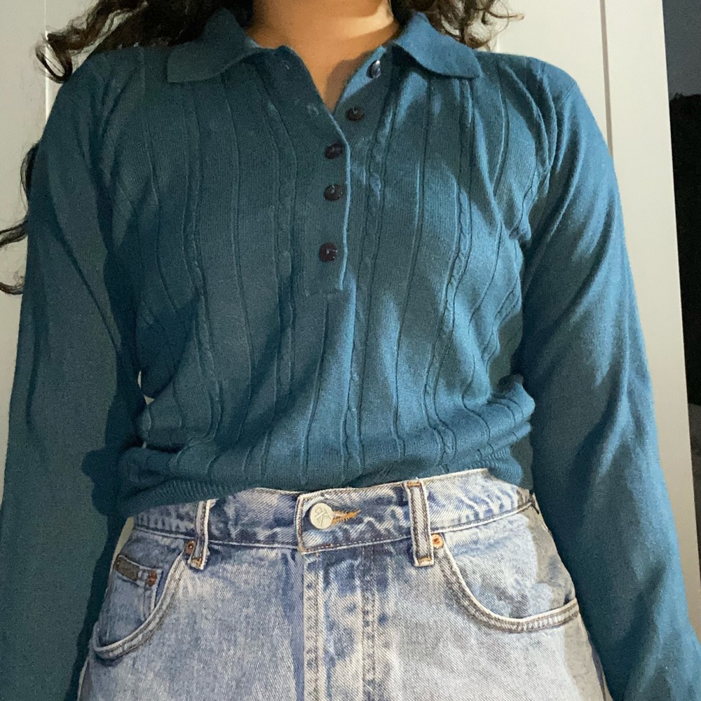 Collared sweater